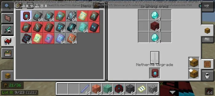 Trim Table Addon screenshot