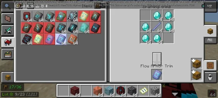 Trim Table Addon screenshot