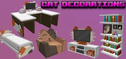 Cat Decorations Furni Add-on thumbnail