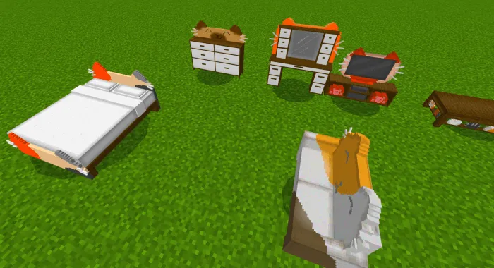 Cat Decorations Furni Add-on screenshot