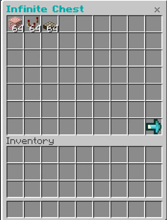 Infinite Ender Chest | Store Unlimited Items Addon screenshot