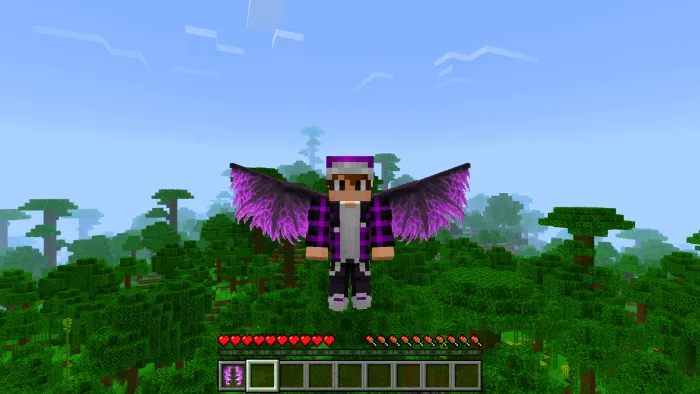Dark Dragon Wings Addon screenshot