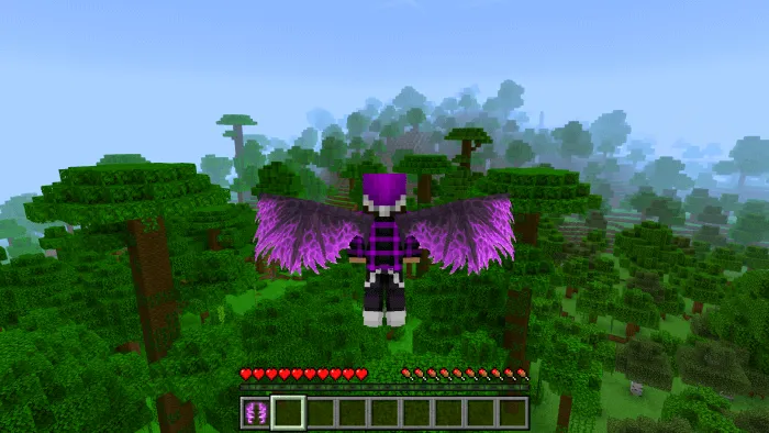 Dark Dragon Wings Addon screenshot