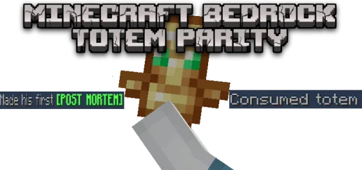 Minecraft Bedrock Totem Parity Addon thumbnail