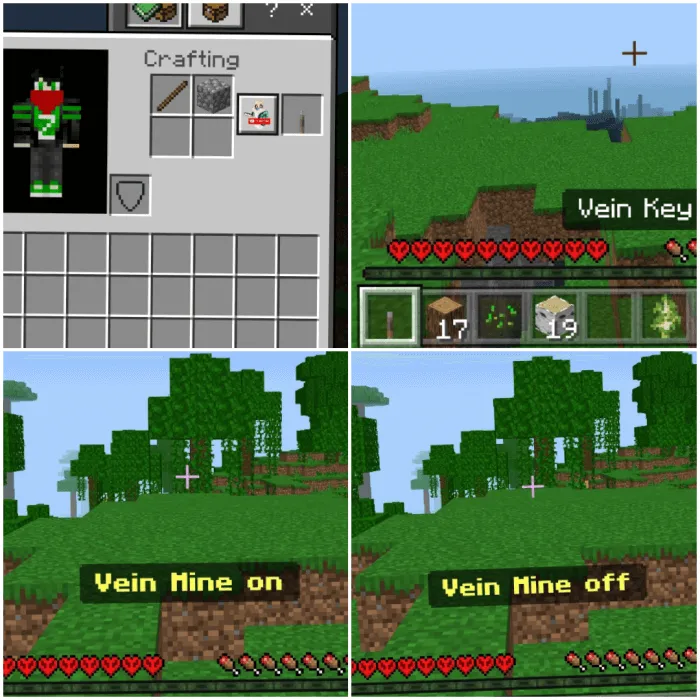 Veinminer Key Addon screenshot