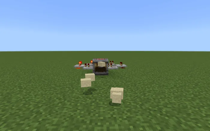 Craftable Sand Vanilla Addon screenshot