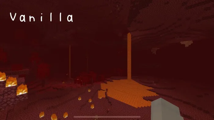 Nether Fog Addon screenshot