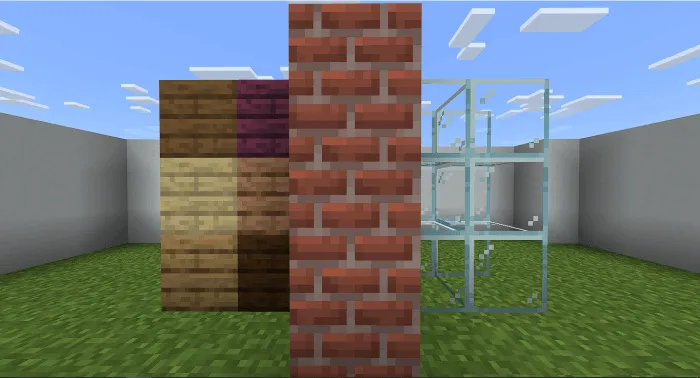 One Sided Glass Blocks Addon screenshot