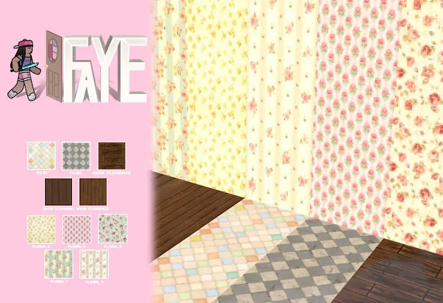 The FAYE Wallpaper & Flooring Set! Addon screenshot