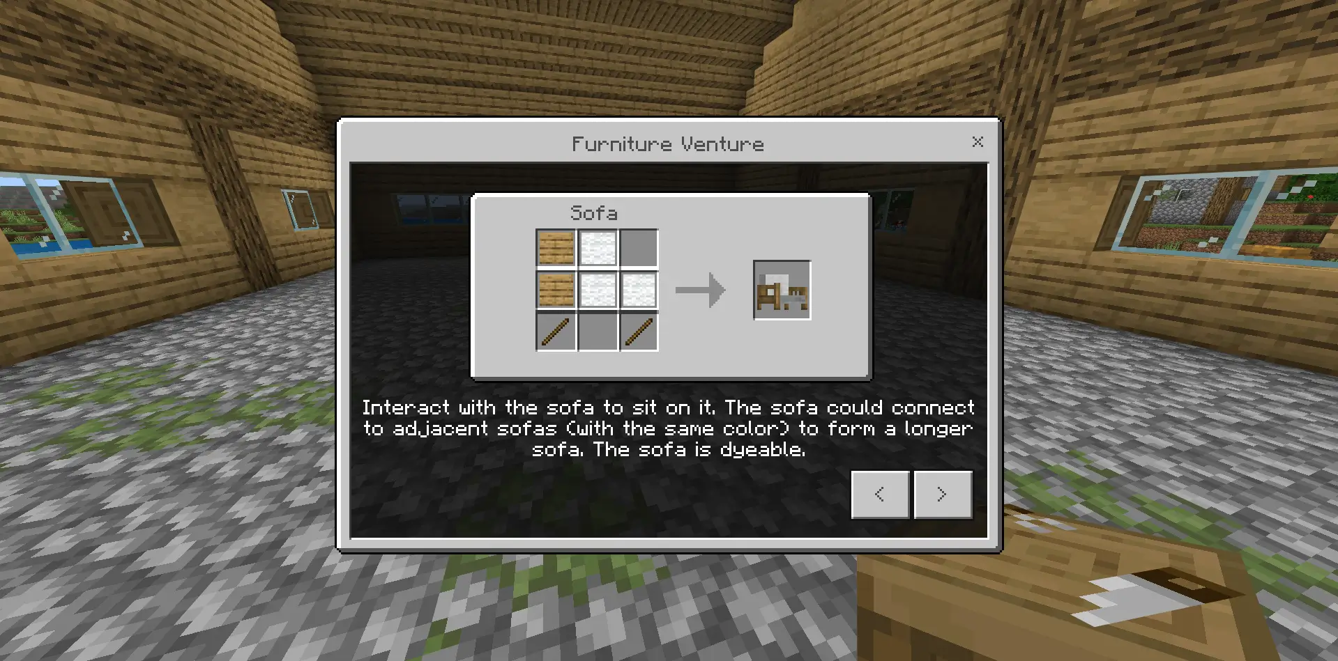 Furniture Venture Addon screenshot
