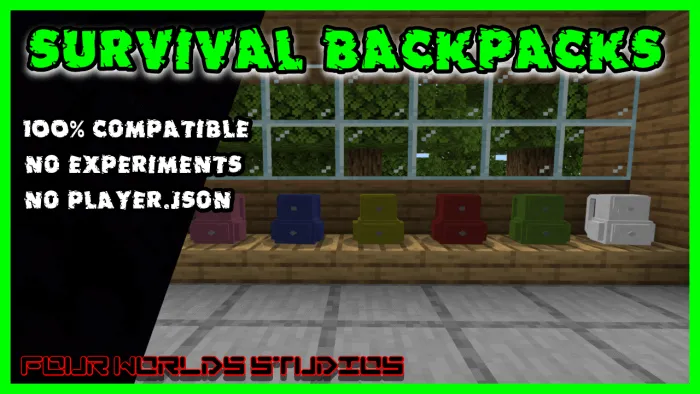 Survival Backpacks Addon thumbnail