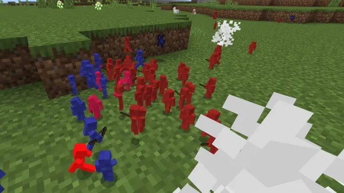 The Wool Soldiers Addon screenshot