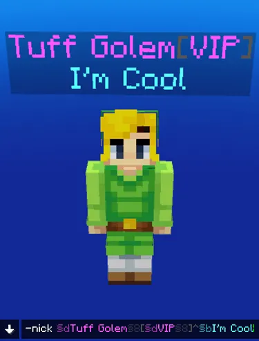 Tuff Golem's Nick Command Addon screenshot