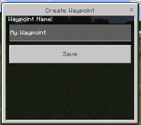 Simple Waypoints Addon screenshot
