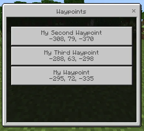 Simple Waypoints Addon screenshot