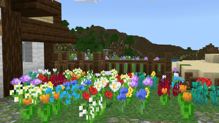 Cluttered Flowers Addon screenshot