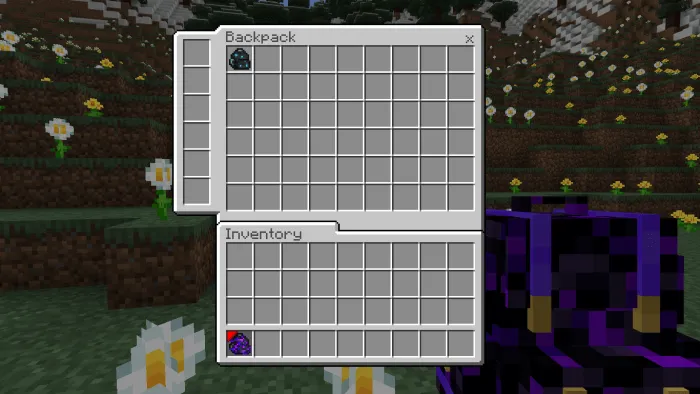 GojirBean Backpacks Addon screenshot