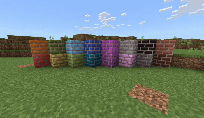 Colorful Bricks Addon screenshot