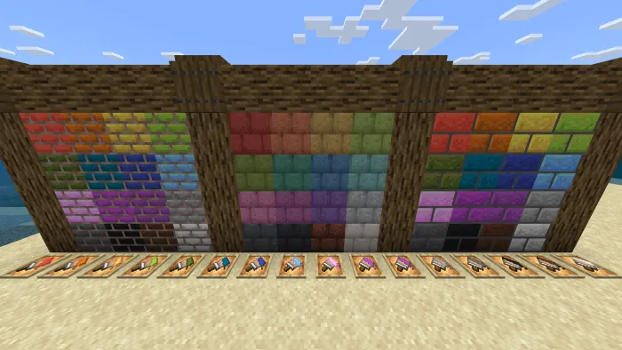 Colorful Bricks Addon screenshot