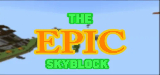 The EPIC Skyblock Map thumbnail
