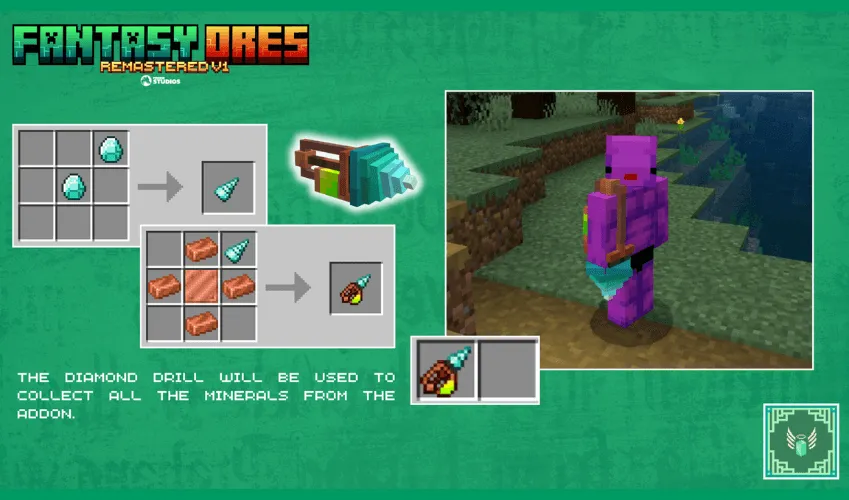 Fantasy Ores Addon screenshot