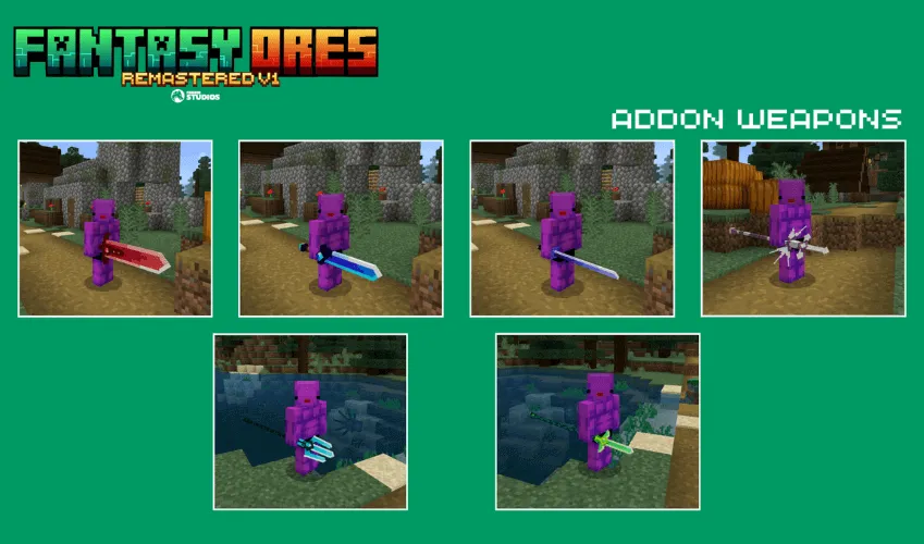 Fantasy Ores Addon screenshot