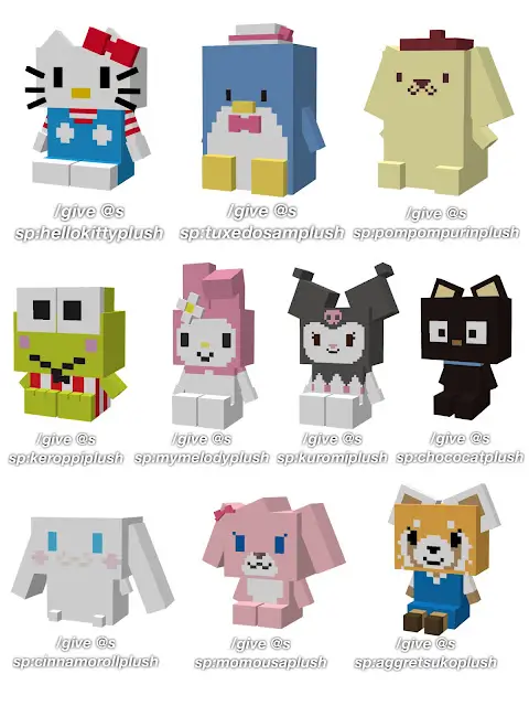 Sanrio Plushies Addon screenshot