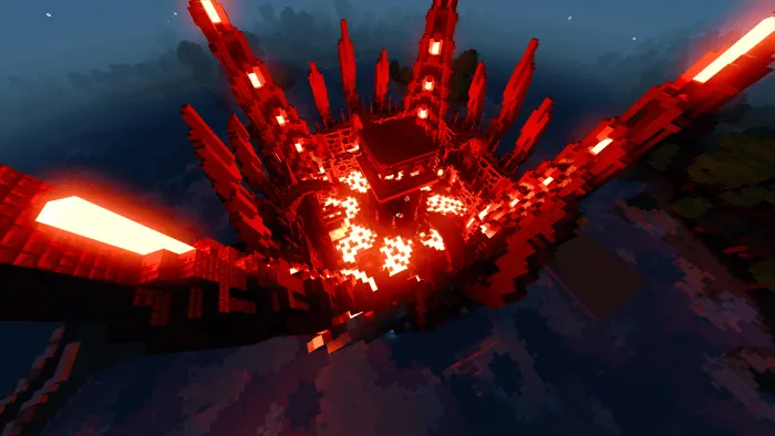 Horde Arena Step by Step with Command Blocks Map screenshot