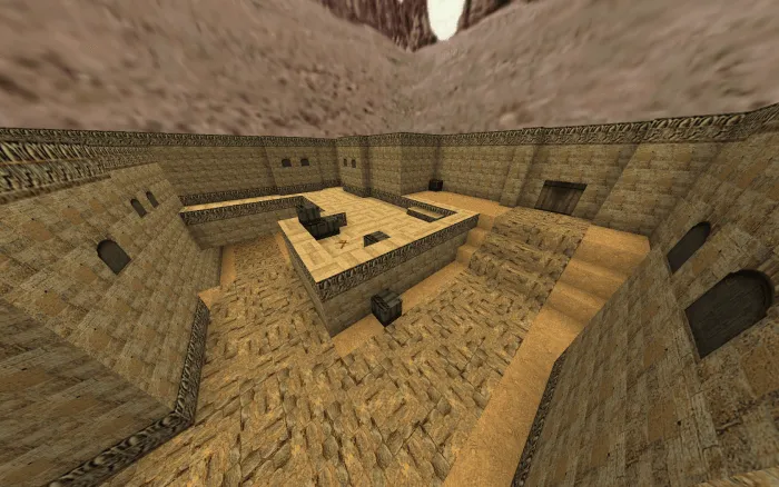 CS: Dust 2 Map screenshot