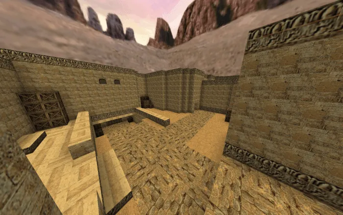 CS: Dust 2 Map screenshot