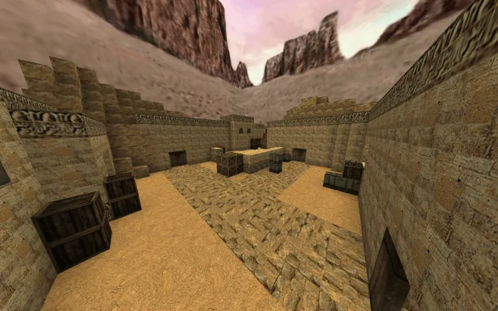 CS: Dust 2 Map screenshot