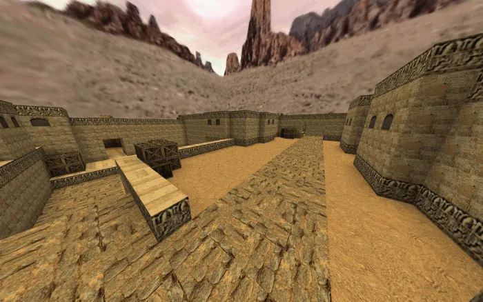 CS: Dust 2 Map screenshot