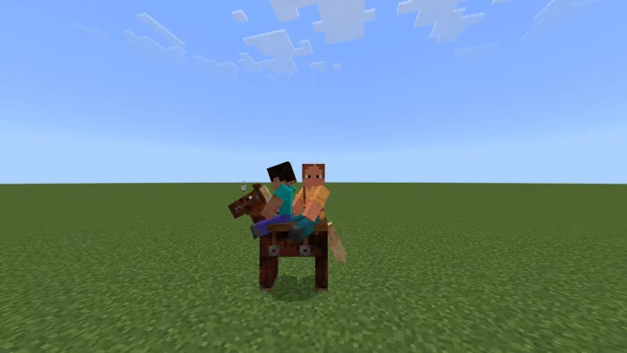 2 Players On Horse Addon screenshot