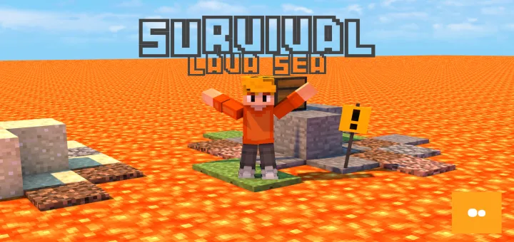 Survival: Lava Sea Map thumbnail