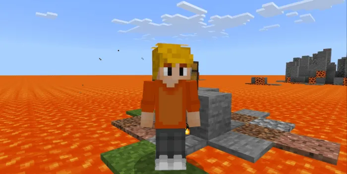 Survival: Lava Sea Map screenshot