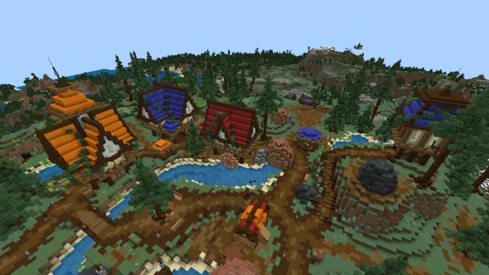 Sunhaven Medieval Village Map screenshot