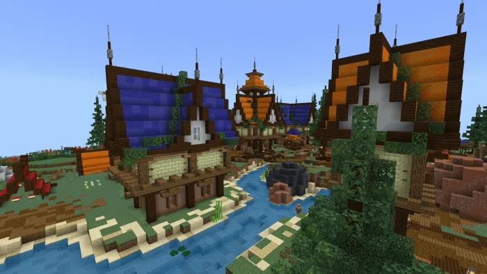 Sunhaven Medieval Village Map screenshot