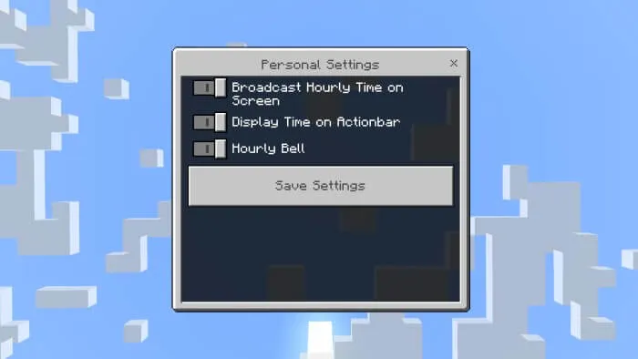 Realistic Timezones Addon screenshot