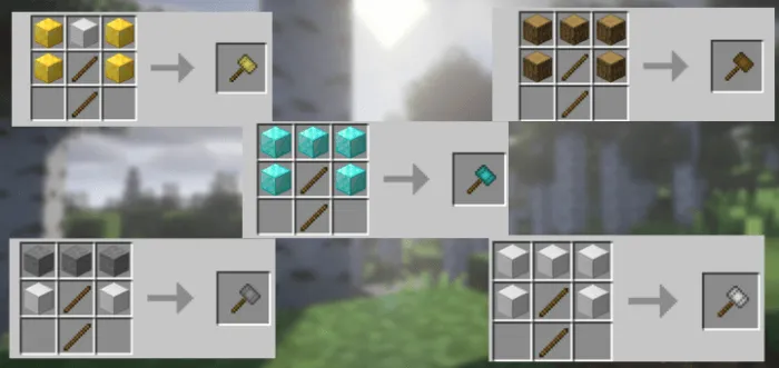 More Vanilla Weapons+ Hammers Addon screenshot
