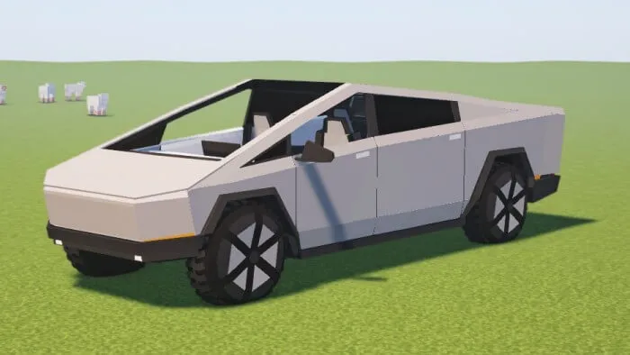 Car Tesla CyberTruck Addon screenshot