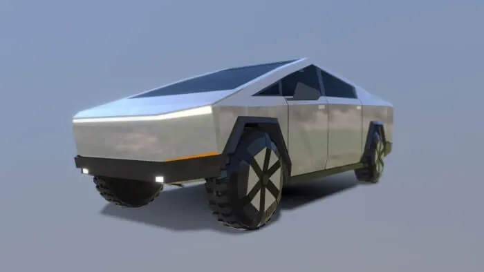 Car Tesla CyberTruck Addon screenshot