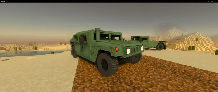 M1151a3 Humvee Addon screenshot