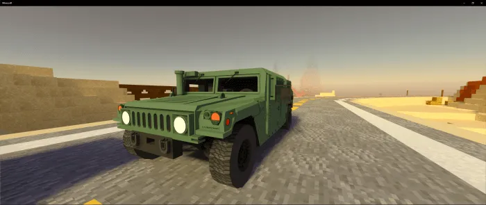 M1151a3 Humvee Addon screenshot