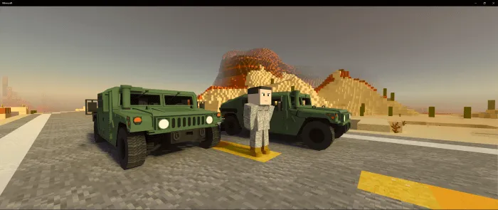 M1151a3 Humvee Addon screenshot