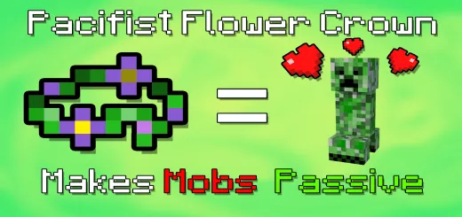 Pacifist Flower Crown Addon thumbnail