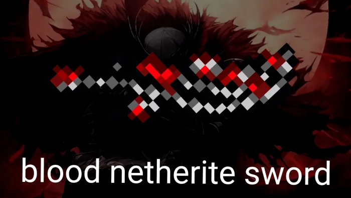 Blood Netherite Sword Addon thumbnail