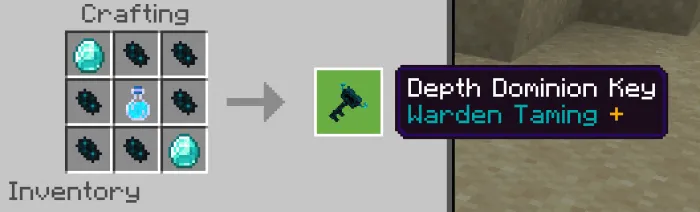 Warden Taming Plus Addon screenshot