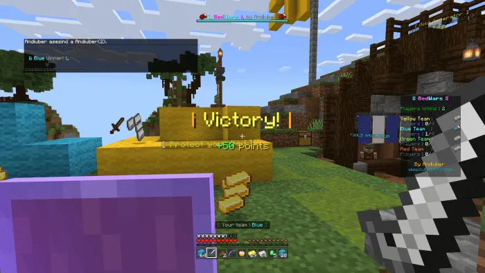 BedWars Map screenshot