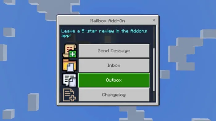 MailBox Addon screenshot
