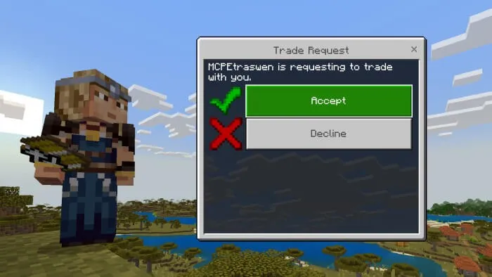 Item Trading Addon screenshot
